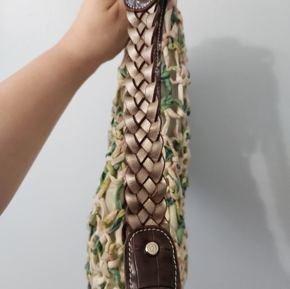 Liz Claiborne Crochett Pattern Purse - Picture 2 of 8